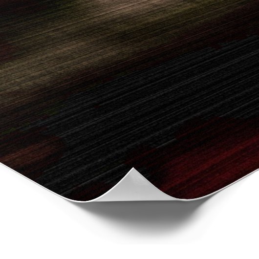 Land mit 10 000 Zombies Poster (Ecke)