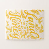 Land mit Milch und Honey Puzzle (Horizontal)