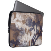 Land Moderne Textur Baumwolle Blue Design Laptopschutzhülle (Vorne Rechts)