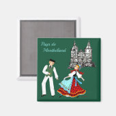 Land Montbéliard, County, Frankreich Magnet (Vorderseite/Rückseite)