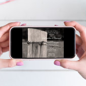 Land nach Hochzeitsfeier Einladung