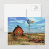 Land - ND - Ackerbau 1936 Postkarte (Vorne/Hinten)
