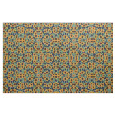 Land Niedlich Yellow Navy Sonnenblumen Wasserfarbe Stoff (Fat Quarter (45,7 x 55,9 cm))