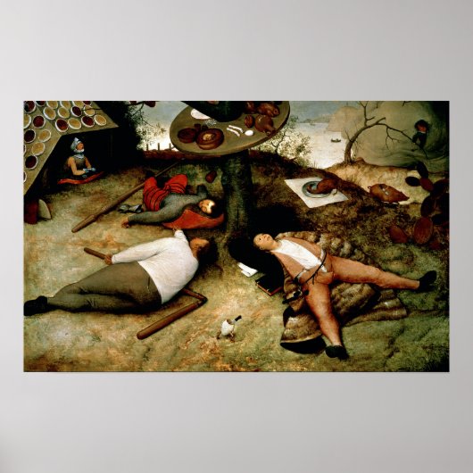 Land of Cockaigne, 1567 Poster (Vorne)