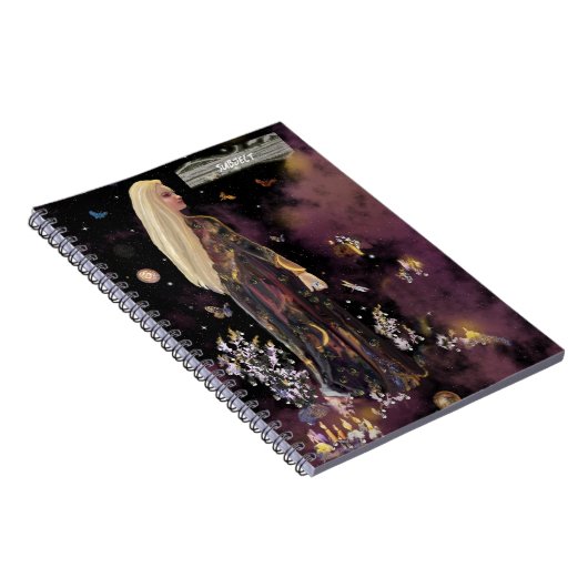 Land of Crystals Notebook Notizblock (Rechte Seite)