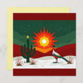 Land of Enchantment Holiday Einladung (Vorne/Hinten)