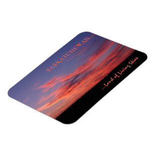 Land of Living Skies Foto Magnet