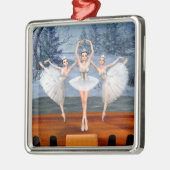 Land of Snow Dancing Ballerina’s Ornament Aus Metall (Links)