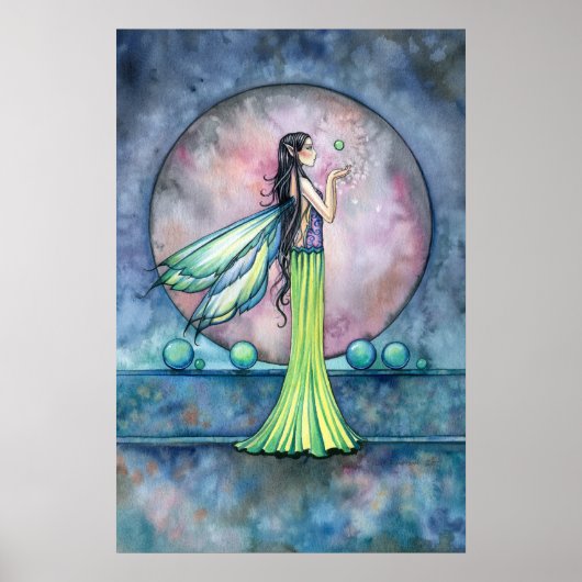 Land of the Orbs Fairy Poster Print (Vorne)