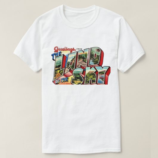Land of the Sky NC T-Shirt (Design vorne)