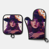 Land Ofenhandschuh & Topflappen-Set (Vorderseite)