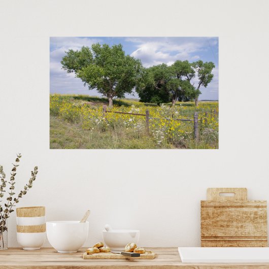 Land Oklahoma Poster (Küche)