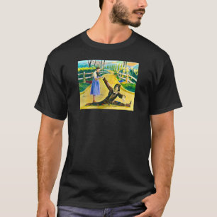 Land Oz Dorothy Oz Scarecrow Vintager Zauberer T-Shirt