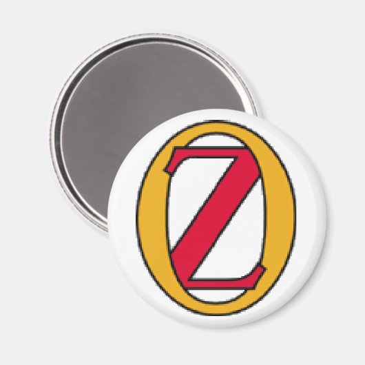 Land Oz Magnet (Vorderseite/Rückseite)