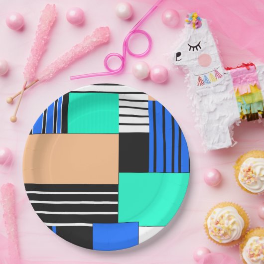 Land. Pappteller (Party)