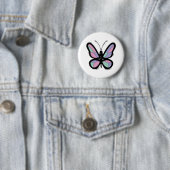 Land-Patchwork-Schmetterling Button (Beispiel)