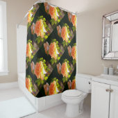 Land Peach-Rose Duschvorhang (Beispiel)