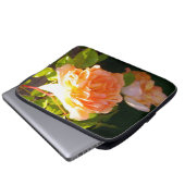 Land Peach-Rose Laptopschutzhülle (Vorne Knopf)