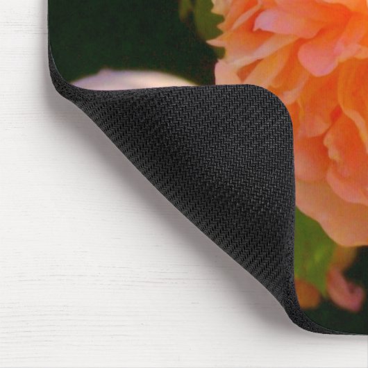 Land Peach-Rose Mousepad (Ecke)