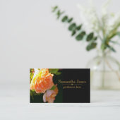 Land Peach-Rose Visitenkarte (Stehend Vorderseite)