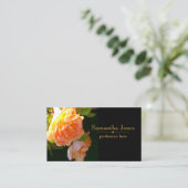 Land Peach-Rose Visitenkarte (Stehend Vorderseite)