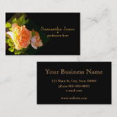 Land Peach-Rose Visitenkarte (Vorne/Hinten)