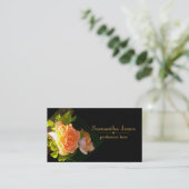 Land Peach-Rose Visitenkarte (Stehend Vorderseite)