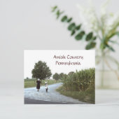 Land Pennsylvania PA Postkarte (Stehend Vorderseite)