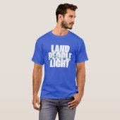 Land People Light | St. Lucia Weißer und Grüner Te T-Shirt (Vorne ganz)
