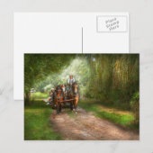 Land - Pferd - Die Heufahrt Postkarte (Vorne/Hinten)