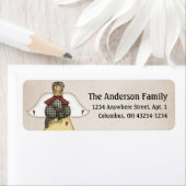 Land Primarengel mit Crow-Rücksendeadressen-Aufkle (Insitu)