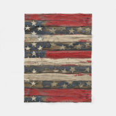 Land/Primitive Not leidende Amerikaner Fleecedecke (Vorderseite)
