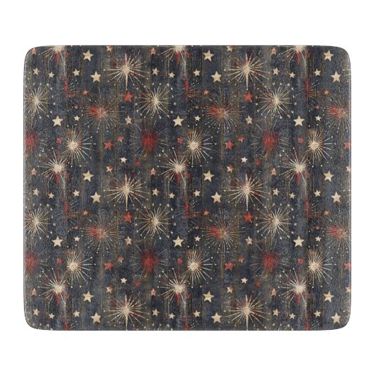 Land/Primitive Not leidende Amerikaner Schneidebrett (Vorderseite)