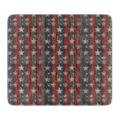 Land/Primitive Not leidende Amerikaner Schneidebrett (Vorderseite)