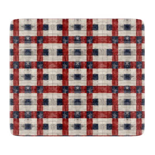 Land/Primitive Not leidende Amerikaner Schneidebrett (Vorderseite)