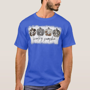 Land Pumpkin Leopard Herbst Halloween Pump Pump He T-Shirt