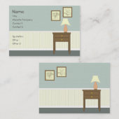 Land-Raum 3 Visitenkarte (Vorne/Hinten)