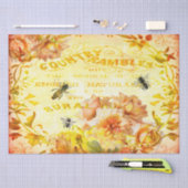 Land Rose und Bienen Seidenpapier (Handwerk)