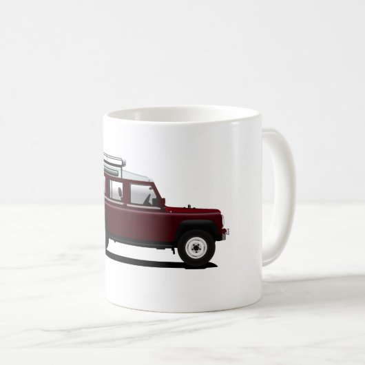Land Rover 110 Kaffeetasse (VorderseiteRechts)