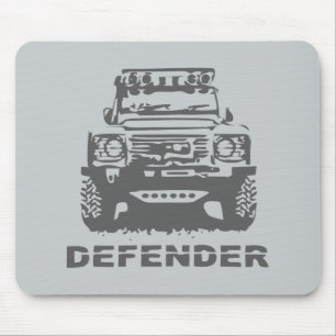 Land Rover Defender Classic Vintage Wandernde Ente Mousepad