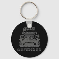 Land Rover Defender Klassischer Vintager Wanderher