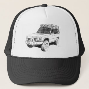 Land Rover-Fernlastfahrer-Hut-Kunst Truckerkappe