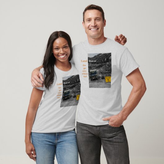Land Rover gehen überall 4x4 T-Shirt (Unisex)