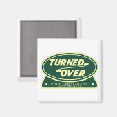 Land Rover Magnet (Vorderseite/Rückseite)