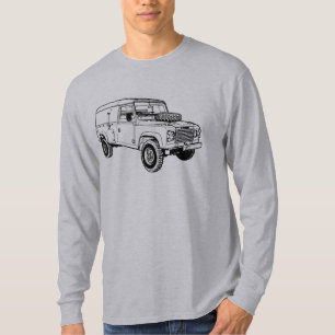 Land Rover Muti Auto Klassiker Vintage Wandern Ent T-Shirt