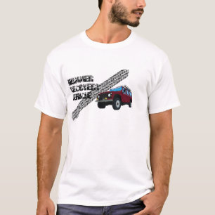 Land Rover-Reifen-Kennzeichen T-Shirt