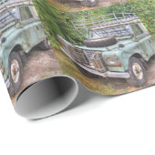 Land Rover Reihe III 109 Geschenkpapier (Rolleneckpunkt)