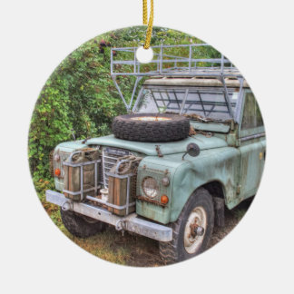 Land Rover Reihe III 109 Keramikornament