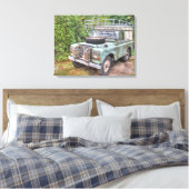 Land Rover Reihe III 109 Leinwanddruck (Insitu (Schlafzimmer))