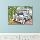 Land Rover Reihe III 109 Leinwanddruck (Insitu (Holzboden))